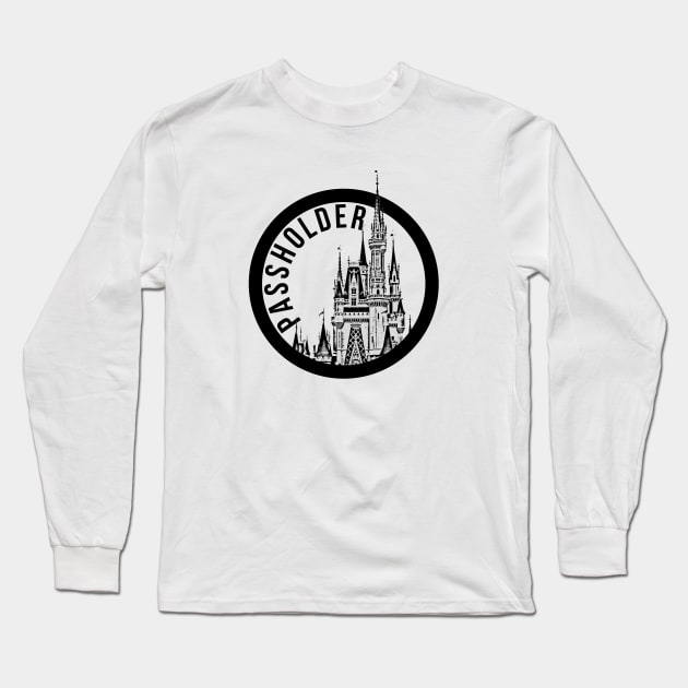 Passholder Magic Castle Long Sleeve T-Shirt by FandomTrading